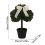 Arbore artificial din buxus, 50 cm, cu ghiveci 3