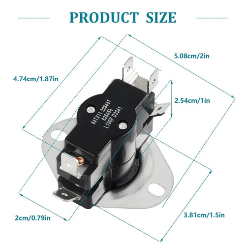 Διακόπτες ελέγχου ορίου Sturdy626458R L190F Κατάλληλοι για τους περισσότερους φούρνους 1