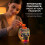 Regenboog schedel waxbrander met timer en gloeilamp 4