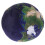 Διακοσμητικά βελούδινα μαξιλάρια 4Sphere Globe Pillow για αίθουσες διδασκαλίας και 8