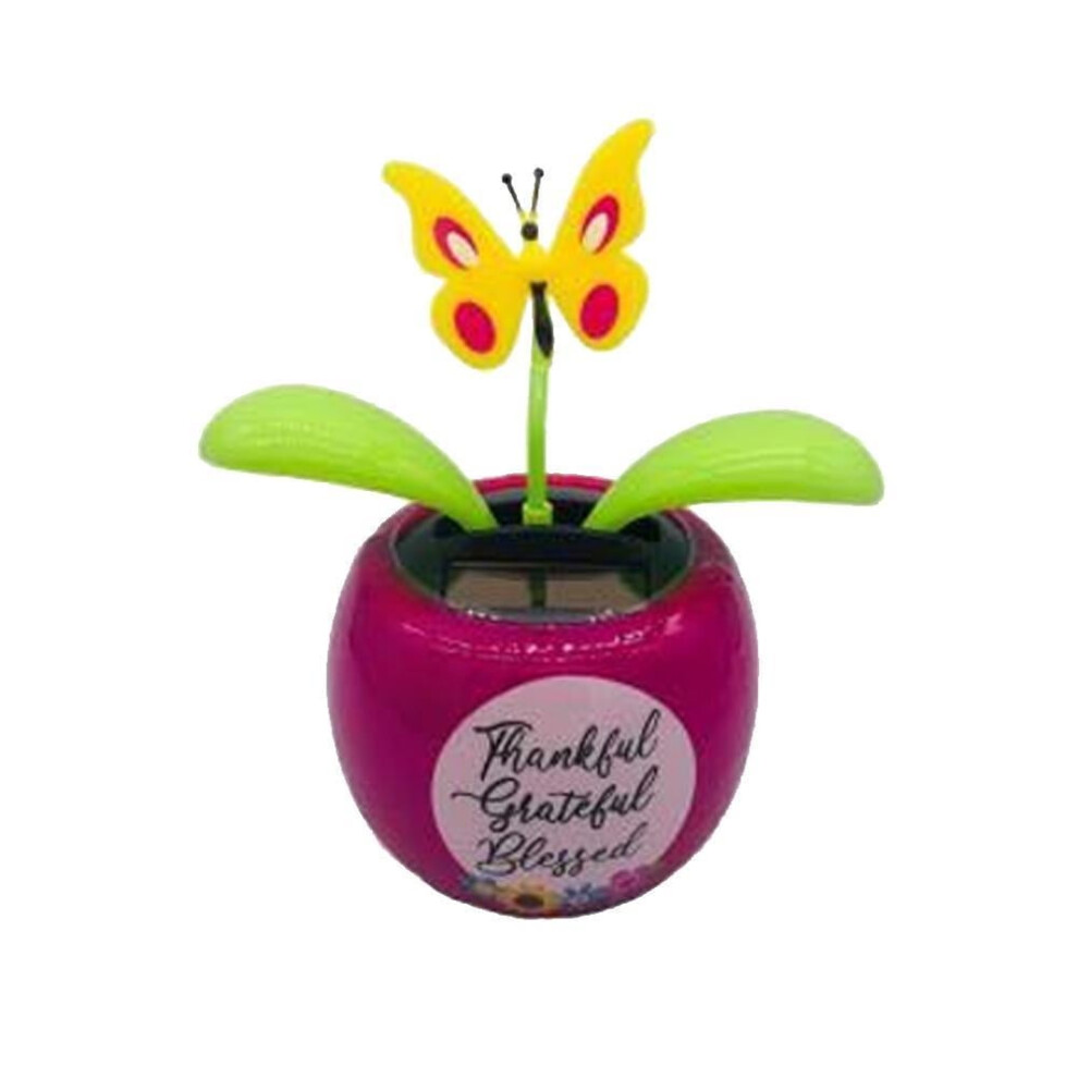 Funny Solar Power Dancing Dashboard Swinging Dolls Bobble Head Flowers L4u9 9313598076335