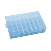 24-compartment Plastic Storage Box