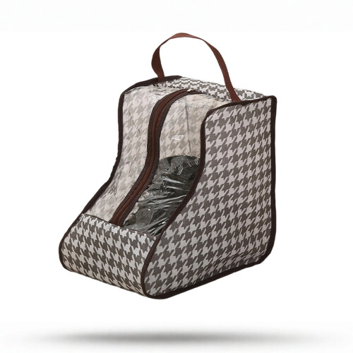 Portable Transparent Boot Storage Bag – PVC Mesh, 1 Pack 1