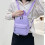 Damen-Reiserucksack, einfarbig, Nylon, 30 l 7