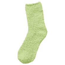 Dames winter pluche vloersokken – 1 paar dikke pluizige pantoffelsokken, groen, A