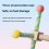 Bird Station Pole Toy 360 Rotating for Medium Birds 3