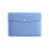 Waterproof Leather File Folder Blue 12.99 x 9.45 in 6