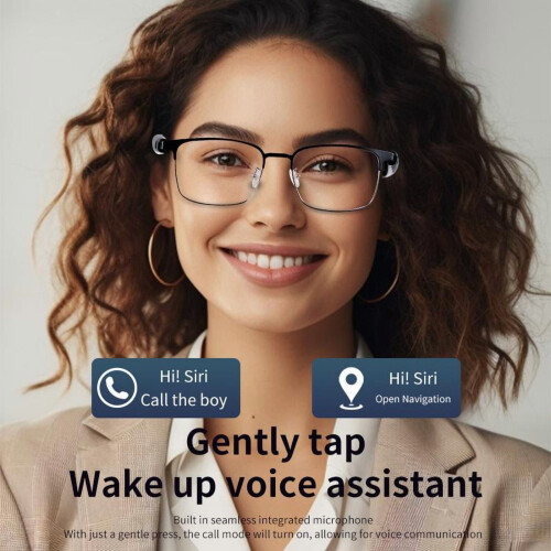 Έξυπνα γυαλιά Bluetooth με φωτοχρωμικούς φακούς που σκουραίνουν στο ηλιακό φως, 2