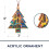 Weihnachtsbuch-Ornament aus Acryl, 1 Stück 2