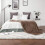 Κουβέρτα Flannel Fleece με ρίγες από μικροΐνες 50x60 ίντσες 5