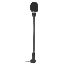 1/8" 3.5mm Mini Condenser Mic – Portable Mono Mic for Guitar, Home & Stage; Compatible with XXX