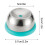 2PCS Stainless Steel Egg Piercer & Beater – Semi-Automatic, Locking, Multipurpose Kitchen Tool for Egg Prep 3