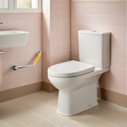Bathroom Grab Rails with Silicone Grip 2 Pack 1
