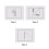 Professional Projector Screen Foldable Design 30Viewing Angles Improved Brightness For Home Theater Optical Coated 8
