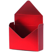 Scatola portafiori rossa per matrimoni e San Valentino (1 pezzo)