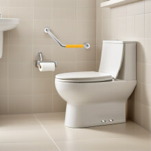 Bathroom Grab Rails with Silicone Grip 2 Pack
