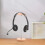 Support de casque en bois avec base en alliage d'aluminium 3