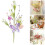 Artificial Easter Flower Stem with Coloured Eggs, 15 Inch 2