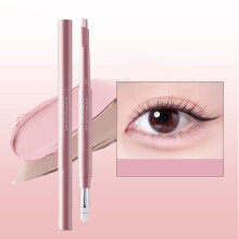 Smooth Long Wear Highlighter and Contour Stick 2 In 1 Stick for Eye Brightening and Shadowing,Multi Use Stick for Highlight and Eye Contour