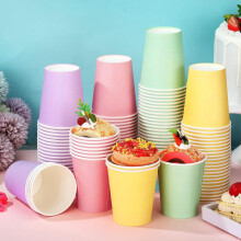 Gobelets en papier pour boissons chaudes et froides, café, articles de fête