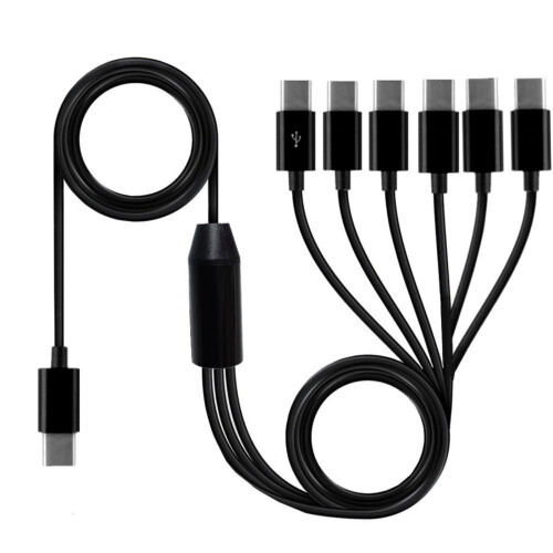 Cabo divisor USB-C USB 2.0 para 2/4/6 dispositivos