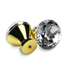 Uchwyty do szafek kuchennych Diamond Crystal Glass 30mm