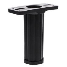 Picioare de mobilă din plastic CATIEBYE, înălțătoare pentru picioare de mobilă, negre, 1 buc.