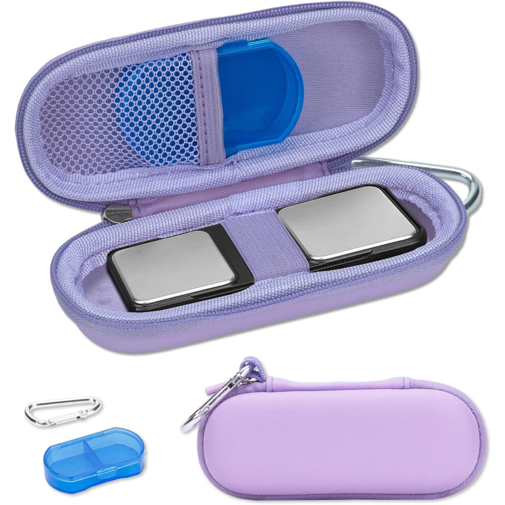 KardiaMobile EKG Monitor Case â Hard Travel Box, Compatible with KardiaMobile, Includes Pill Box & Carabiner Clip