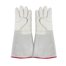 Cryogenic Gloves 14.2"/36cm Long Mid-arm LNG Protective Gloves for Liquid Nitrogen/Dry Ice/Cold Storage
