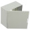 Cache-prise murale verrouillable vert clair, en fer, 12,4 x 12 x 1