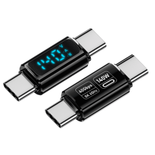 USB-C-Adapter 140W Schnelllade- und Datenübertragungsfunktion, USB-C-Adapter mit LED-Anzeige für mehrere elektronische Geräte