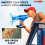 Αδιάβροχο ηχείο PA με κόρνα Bull Horn 50W, φακός εμβέλειας 800 μέτρων, δυνατός ενισχυτής 2