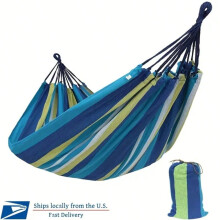 Ultra-Light Travel Camping Hammock with Tree Straps – Durable, Foldable, 450lbs Capacity, Indoor/Outdoor Use