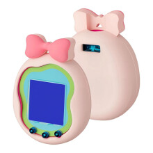 Tamogotchi Silikonskyddsskal Hudvänligt Skal Rosa Blå