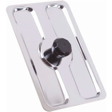 Couvercle de machine Ă pain en acier inoxydable 15 x 10 x 4 cm