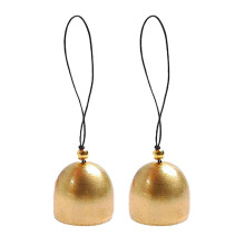 Conjunto de Tigela Tibetana (8cm), Latão Martelo à Mão, Baqueta de Madeira, Almofada e 2 Sinos de Latão – para Yoga e Meditação