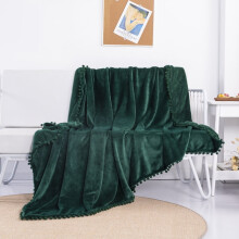 Cozy Bliss Faux Fur Throw Blanket for Couch, Cozy Warm Plush Striped Blanket for Sofa Bedroom Living Room 100*150cm