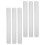 OULII 6-pack witte schuimcilinders 40x5x5cm 1