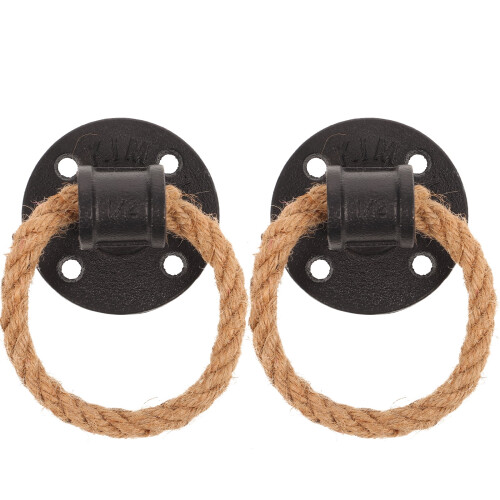 Λαβή πόρτας αχυρώνα Vintage Rope για πύλη, ντουλάπα, υπνοδωμάτια
