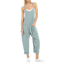 Trendy damejumpsuit Komfortabelt design med lommer Alsidig modejumpsuit Afslappet tøj til hverdagsbrug