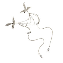 Broche de fénix con borlas para mujeres y hombres.
