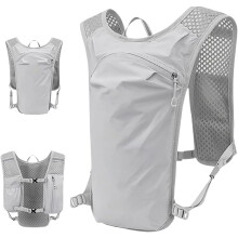 Running Vest Hydration Backpack for Men Women, 5L Lightweight Running Backpack Hydration Pack for Marathon, Trail, Cycling, Hiking, Jogging