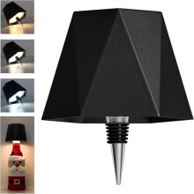Lampa Boird Buidéal Gan Sreang le Rialú Tadhaill 3 Dhath agus Lampa Oíche Gan Céim a Dhorchú le haghaidh Soilse Deisce Maisiúcháin Buidéil