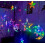 LED Moon and Stars Curtain Lights 2.5m 5