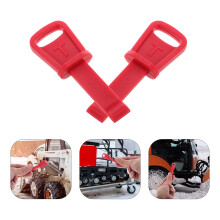 5- Ignition Keys for Snowthrower Red Compatible with Multiple Models Replacement Parts