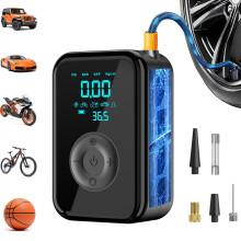 Cordless Portable Tire Inflator 150 PSI with Digital Gauge