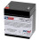 Μπαταρία αντικατάστασης Yuasa NPH5-12 12V5Ah σφραγισμένης μολύβδου-οξέος - AGM - VRLA 1