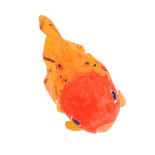 Schwimmende orange Silikon-Fisch-Aquariendekoration