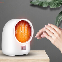 Calefactor cerámico de escritorio de 400 W, portátil, silencioso y seguro.