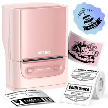 PM220 and PM220S Portable Bluetooth Label Printer, Bluetooth Label Printer, Small Business Portable Thermal Printer, Sticker Printer.